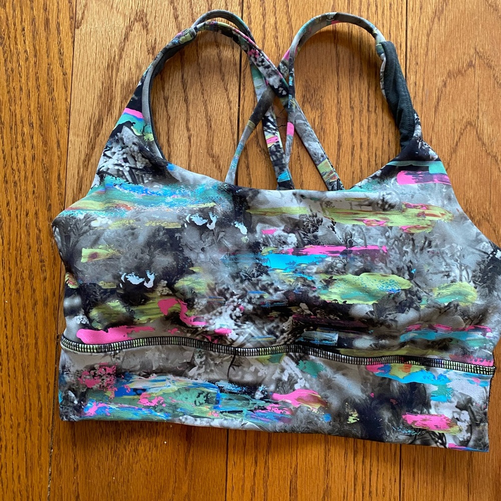 Lululemon Athletica Multicolor Sports Bra